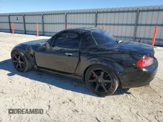 2010 Mazda MX-5 Miata Grand Touring with VIN JM1NC2FFXA0208277, listed as a Copart auction lot 41381815 with 98,293 mi miles and Salvage title. Bid and sale history available at DreamBid. Image 2.