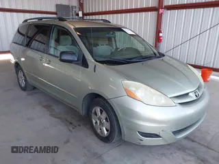 2006 Toyota Sienna CE with VIN 5TDZA23C06S523465, listed as a IAAI auction lot 42157159 with 167,009 mi miles and . Bid and sale history available at DreamBid. Image 1.