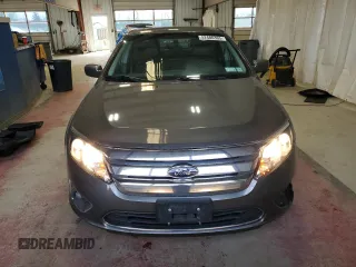 2012 Ford Fusion SEL with VIN 3FAHP0JA1CR281869, listed as a Copart auction lot 52486365 with 124,312 mi miles and Salvage Title. Bid and sale history available at carsss.com. Image 5.