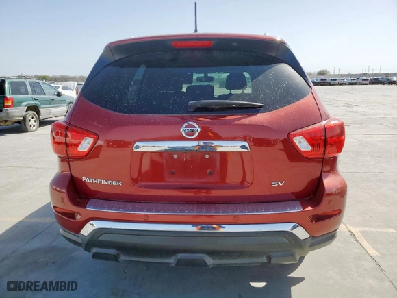 2017 Nissan Pathfinder S with VIN 5N1DR2MN3HC626222, listed as a Copart auction lot 49747885 with 176,183 mi miles and Clean Title. Bid and sale history available at carsss.com. Image 6.