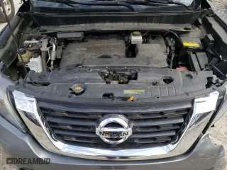 2020 Nissan Pathfinder S with VIN 5N1DR2AN6LC577174, listed as a Copart auction lot 48802775 with 58,442 mi miles and Salvage Title. Bid and sale history available at carsss.com. Image 12.
