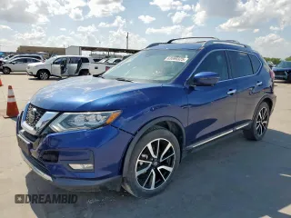 2020 Nissan Rogue SV with VIN 5N1AT2MT1LC740456, listed as a Copart auction lot 63699325 with 18,176 mi miles and Salvage title. Bid and sale history available at DreamBid. Image 1.