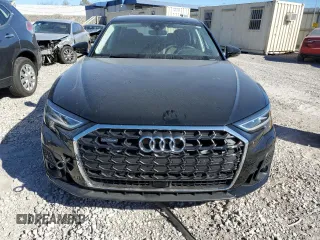 2023 Audi A8 with VIN WAULDAF83PN011055, listed as a Copart auction lot 80932444 with 9,734 mi miles and Salvage Title. Bid and sale history available at carsss.com. Image 5.