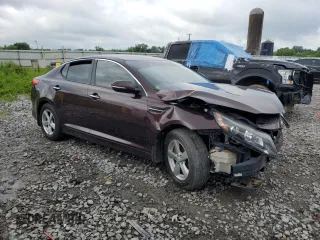 2015 Kia Optima LX with VIN 5XXGM4A79FG433037, listed as a Copart auction lot 58428465 with 112,370 mi miles and Salvage title. Bid and sale history available at DreamBid. Image 4.