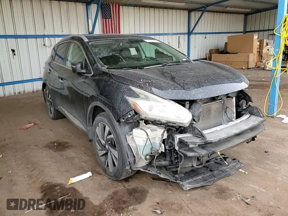 2015 Nissan Murano Platinum with VIN 5N1AZ2MH6FN226167, listed as a Copart auction lot 50410315 with 132,275 mi miles and Salvage Title. Bid and sale history available at carsss.com. Image 11.