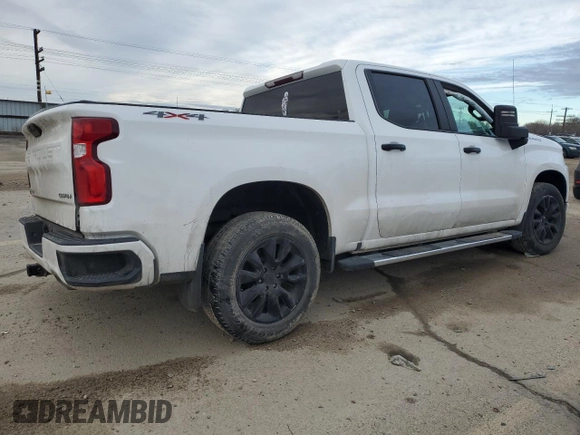 2019 Chevrolet Silverado 1500 Custom with VIN 3GCUYBEFXKG701159, listed as a Copart auction lot 85421754 with 95,432 mi miles and Salvage Title. Bid and sale history available at DreamBid. Image 3.