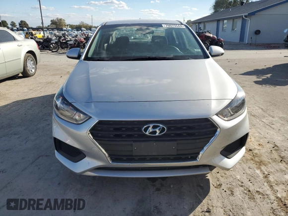 2018 Hyundai Accent SEL with VIN 3KPC24A3XJE029067, listed as a Copart auction lot 76075544 with 85,705 mi miles and Salvage Title. Bid and sale history available at carsss.com. Image 5.