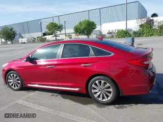 2015 Hyundai Sonata 2.4L Limited with VIN 5NPE34AF9FH251456, listed as a IAAI auction lot 42102725 with 180,488 mi miles. Bid and sale history available at carsss.com. Image 14.