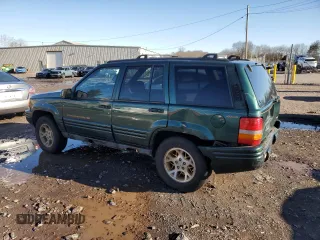 1997 Jeep Grand Cherokee Limited with VIN 1J4GZ78Y2VC728605, listed as a Copart auction lot 83342804 with 104,185 mi miles and Salvage Title. Bid and sale history available at carsss.com. Image 2.