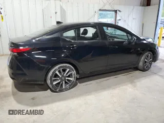 2021 Nissan Versa SV with VIN 3N1CN8EV9ML861593, listed as a Copart auction lot 56629195 with 77,522 mi miles and Salvage title. Bid and sale history available at DreamBid. Image 3.