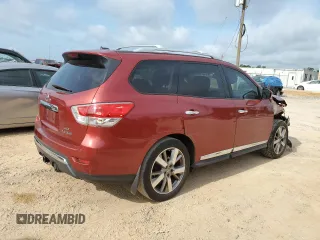 2013 Nissan Pathfinder SL with VIN 5N1AR2MM0DC688536, listed as a Copart auction lot 58344815 with 165,133 mi miles and Salvage title. Bid and sale history available at DreamBid. Image 3.