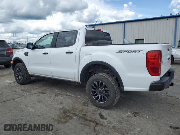 2022 Ford Ranger XL with VIN 1FTER4EH3NLD09405, listed as a Copart auction lot 55396315 with 66,501 mi miles and Salvage title. Bid and sale history available at DreamBid. Image 2.