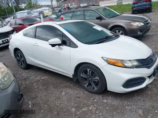 2015 Honda Civic Coupe EX with VIN 2HGFG3B85FH513115, listed as a IAAI auction lot 41961771 with 149,724 mi miles. Bid and sale history available at carsss.com. Image 1.
