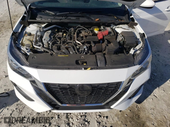 2022 Nissan Sentra SV with VIN 3N1AB8CV6NY235328, listed as a Copart auction lot 82178844 with 57,413 mi miles and Salvage Title. Bid and sale history available at DreamBid. Image 11.