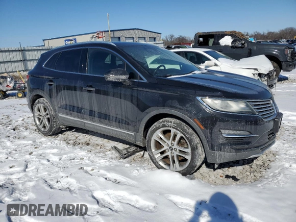 2015 Lincoln MKC with VIN 5LMTJ2AH0FUJ36407, listed as a Copart auction lot 45662505 with 70,821 mi miles and Salvage Title. Bid and sale history available at DreamBid. Image 4.