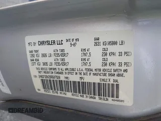 2008 Chrysler Pacifica Touring with VIN 2A8GF68X28R607920, listed as a IAAI auction lot 42510406 with 188,598 mi miles and . Bid and sale history available at DreamBid. Image 9.