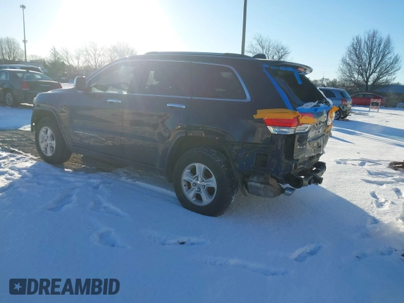 2014 Jeep Grand Cherokee Overland with VIN 1C4RJFCG1EC200570, listed as a IAAI auction lot 41301398 with 183,986 mi miles. Bid and sale history available at carsss.com. Image 3.