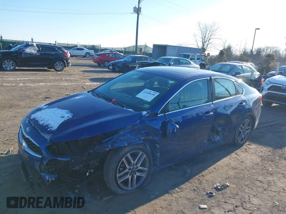 2021 Kia Forte EX with VIN 3KPF54AD4ME402671, listed as a IAAI auction lot 41588190 with 47,894 mi miles and . Bid and sale history available at DreamBid. Image 2.