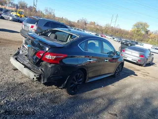 2018 Nissan Sentra S with VIN 3N1AB7AP8JY257632, listed as a IAAI auction lot 40821953 with 36,298 mi miles. Bid and sale history available at carsss.com. Image 4.
