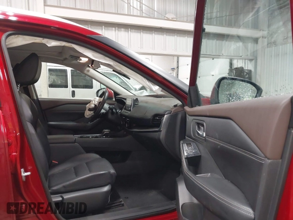 2022 Nissan Rogue SV with VIN 5N1BT3BB1NC671050, listed as a IAAI auction lot 41460321 with 42,009 mi miles. Bid and sale history available at carsss.com. Image 5.