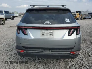 2023 Hyundai Tucson SEL with VIN 5NMJB3AE5PH218424, listed as a Copart auction lot 43697095 with 56,150 mi miles and Salvage Title. Bid and sale history available at carsss.com. Image 6.