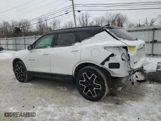 2023 Chevrolet Blazer RS with VIN 3GNKBERS1PS233335, listed as a Copart auction lot 45636345 with 10,615 mi miles and Salvage Title. Bid and sale history available at carsss.com. Image 2.