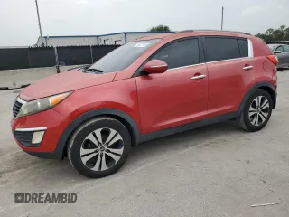2011 Kia Sportage EX with VIN KNDPC3A23B7028666, listed as a Copart auction lot 58872185 with 200,678 mi miles and Non repairable. Bid and sale history available at DreamBid. Image 1.