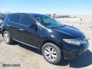 2014 Nissan Murano SL with VIN JN8AZ1MU1EW401594, listed as a IAAI auction lot 42100729 with 126,052 mi miles. Bid and sale history available at carsss.com. Image 1.