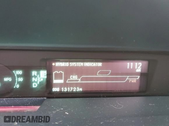 2010 Toyota Prius II with VIN JTDKN3DU3A1303178, listed as a Copart auction lot 51380195 with 131,723 mi miles and Salvage Title. Bid and sale history available at DreamBid. Image 9.