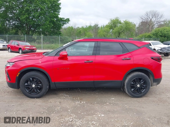 2020 Chevrolet Blazer LT with VIN 3GNKBCR45LS662204, listed as a IAAI auction lot 42458323 with 83,502 mi miles and . Bid and sale history available at DreamBid. Image 15.