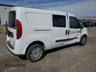 2017 Ram ProMaster City Cargo Van Tradesman SLT with VIN ZFBERFBBXH6D57861, listed as a Copart auction lot 48773285 with 111,079 mi miles and Salvage Title. Bid and sale history available at carsss.com. Image 3.