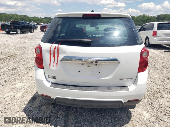 2013 Chevrolet Equinox LS with VIN 1GNALBEK4DZ103206, listed as a Copart auction lot 55942885 with 198,999 mi miles and Clean Title. Bid and sale history available at DreamBid. Image 6.