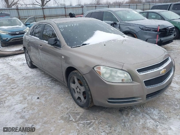 2008 Chevrolet Malibu LS w/1LS with VIN 1G1ZG57B18F207733, listed as a IAAI auction lot 41584978 with 159,166 mi miles. Bid and sale history available at carsss.com. Image 1.