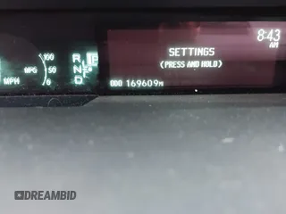 2011 Toyota Prius I with VIN JTDKN3DU8B5371440, listed as a IAAI auction lot 42097626 with 169,609 mi miles. Bid and sale history available at carsss.com. Image 15.
