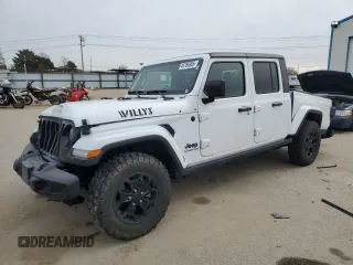 2022 Jeep Gladiator Willys Sport z VIN 1C6HJTAG8NL174800, wystawiony jako Copart lot #46786905 z przebiegiem 28 527 mil mil oraz Szkoda całkowita • Salvage title. Historia ofert i sprzedaży dostępna na DreamBid. Obrazek 1.