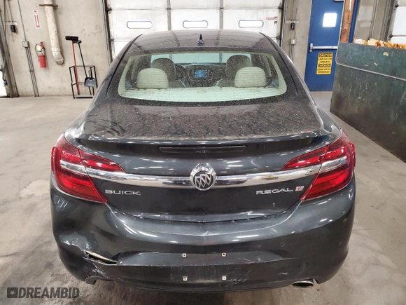 2014 Buick Regal Premium I with VIN 2G4GN5EXXE9225554, listed as a Copart auction lot 49454425 with 80,408 mi miles and Salvage Title. Bid and sale history available at carsss.com. Image 6.
