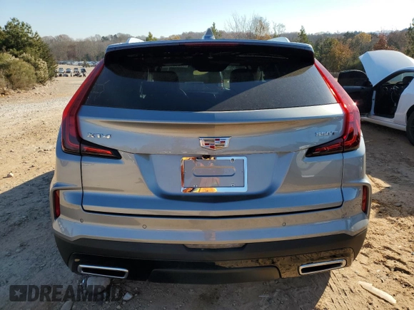 2025 Cadillac XT4 FWD Premium Luxury with VIN 1GYFZCR45SF115517, listed as a Copart auction lot 83263184 with 2,328 mi miles and Salvage title. Bid and sale history available at DreamBid. Image 6.