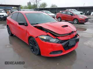 2016 Dodge Dart SXT with VIN 1C3CDFBB3GD732763, listed as a IAAI auction lot 41964873 with 139,815 mi miles. Bid and sale history available at carsss.com. Image 1.