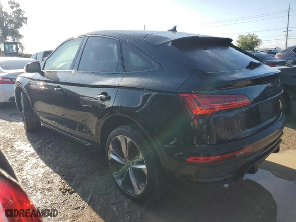 2023 Audi Q5 Sportback S line Premium Plus with VIN WA15AAFY4P2035199, listed as a Copart auction lot 73823644 with 0 mi miles and Non Repairable. Bid and sale history available at carsss.com. Image 2.