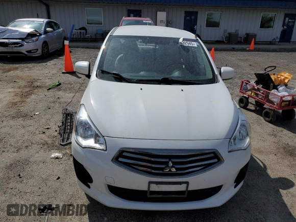 2017 Mitsubishi Mirage ES with VIN ML32F3FJ4HHF10735, listed as a Copart auction lot 54632945 with 78,161 mi miles and Clean title. Bid and sale history available at DreamBid. Image 5.