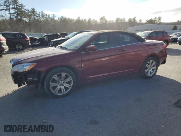 2011 Chrysler 200 Touring with VIN 1C3BC2EB3BN581106, listed as a Copart auction lot 41393755 with 101,244 mi miles and Salvage Title. Bid and sale history available at carsss.com. Image 1.