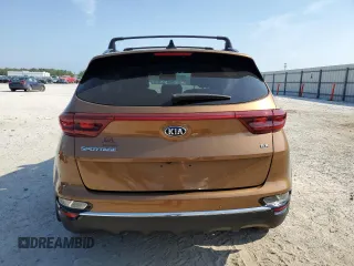 2021 Kia Sportage EX with VIN KNDPN3AC0M7854669, listed as a Copart auction lot 57829275 with 48,520 mi miles and Salvage title. Bid and sale history available at DreamBid. Image 6.