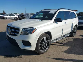 2017 Mercedes-Benz GLS 550 with VIN 4JGDF7DE2HA784150, listed as a IAAI auction lot 41666643 with 88,654 mi miles and . Bid and sale history available at DreamBid. Image 2.