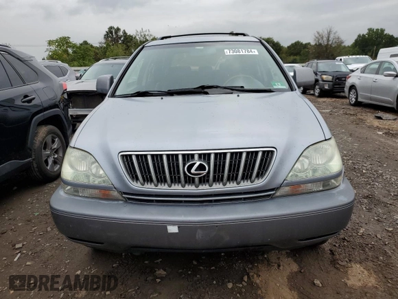 2002 Lexus RX 300 with VIN JTJHF10U720284642, listed as a Copart auction lot 73081784 with 234,820 mi miles and Clean Title. Bid and sale history available at carsss.com. Image 5.