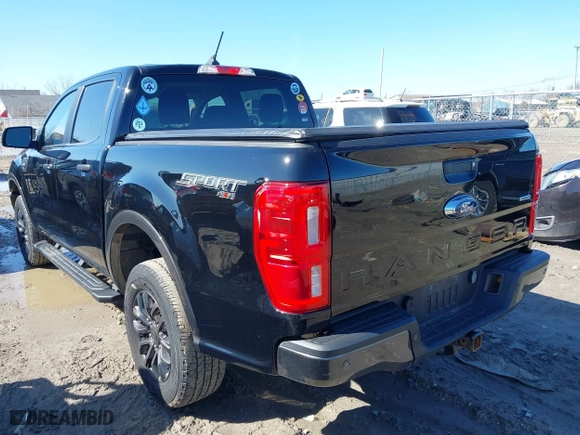 2019 Ford Ranger XL with VIN 1FTER4FH5KLB06736, listed as a IAAI auction lot 41749300 with 71,333 mi miles. Bid and sale history available at carsss.com. Image 3.