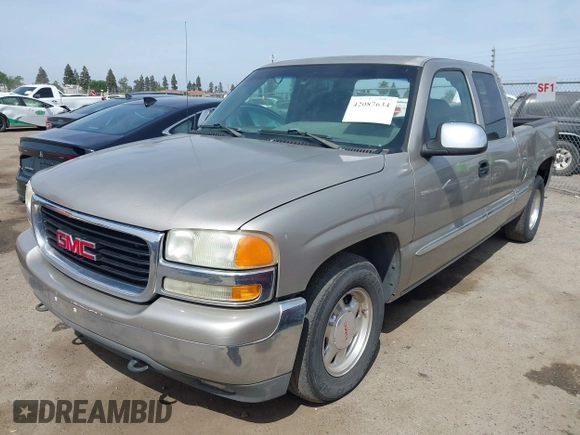 2002 GMC Sierra 1500 SLE with VIN 2GTEC19V821407265, listed as a IAAI auction lot 42087634 with 196,745 mi miles and . Bid and sale history available at DreamBid. Image 17.