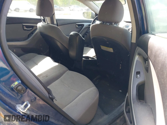 2015 Hyundai Elantra SE with VIN 5NPDH4AE9FH614732, listed as a IAAI auction lot 42150692 with 267,045 mi miles and . Bid and sale history available at DreamBid. Image 8.