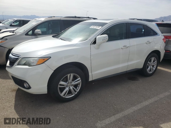 2013 Acura RDX Technology with VIN 5J8TB3H51DL008252, listed as a Copart auction lot 51521975 with 100,275 mi miles and Salvage Title. Bid and sale history available at DreamBid. Image 1.