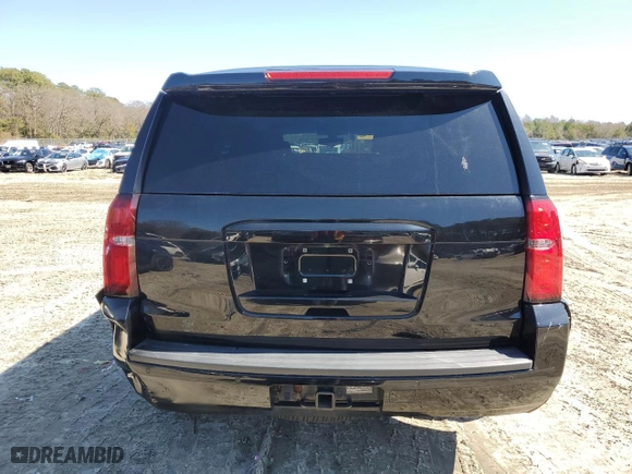 2016 Chevrolet Tahoe Commercial with VIN 1GNSKDEC0GR272963, listed as a Copart auction lot 48971055 with 63,648 mi miles and Clean Title. Bid and sale history available at carsss.com. Image 6.