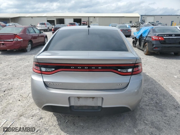 2016 Dodge Dart SXT with VIN 1C3CDFBB2GD613568, listed as a Copart auction lot 51487175 with 112,056 mi miles and Salvage Title. Bid and sale history available at carsss.com. Image 6.